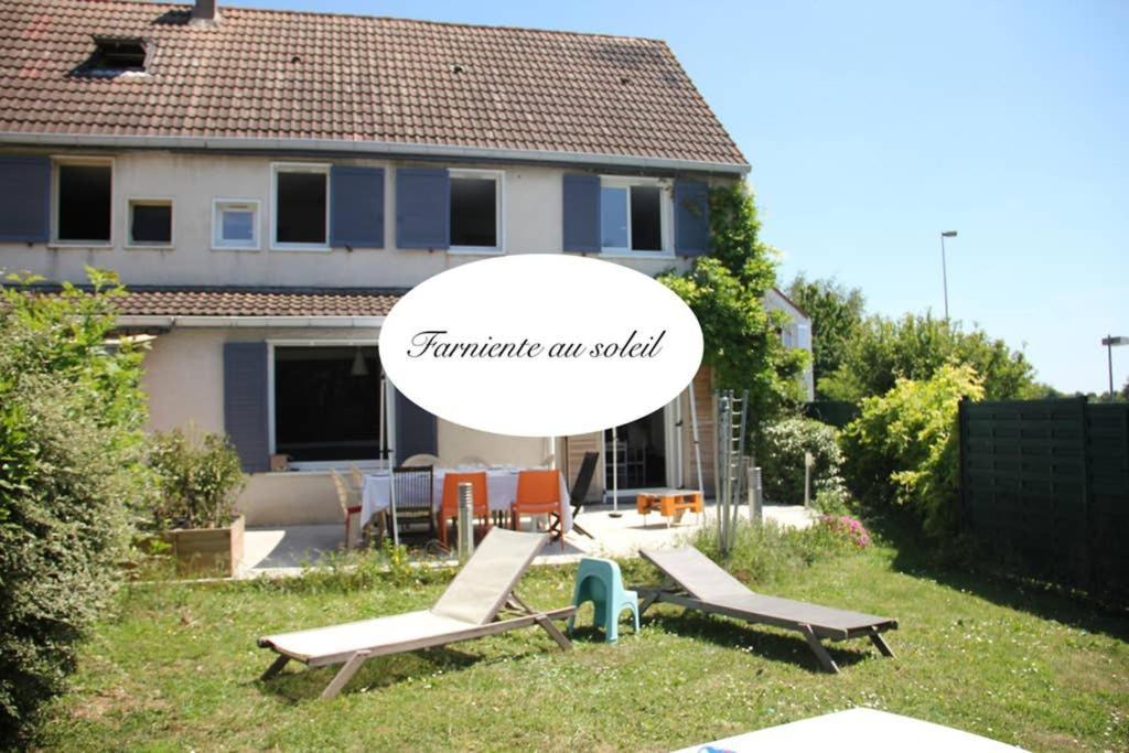 Maison Avec Jardin Proche Disney Villa Chanteloup en Brie Bagian luar foto